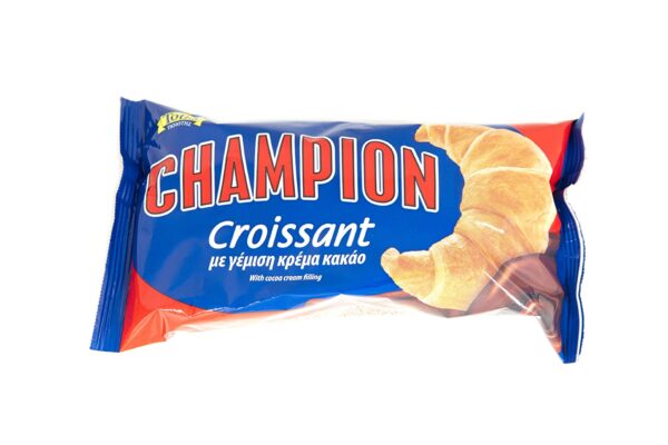 Champion Croissant gefüllt mit Schokoladencreme